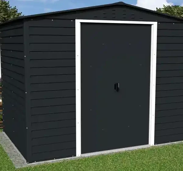 Abri de Jardin Métal 5m² – Duramax Alpine Anthracite