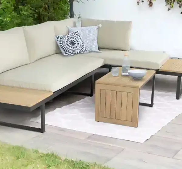 Salon de Jardin Séville – Ensemble Table et Chaises en Bois